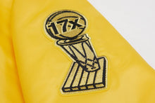 Load image into Gallery viewer, Pro Standard LA Lakers Big Logo Satin Jacket - Gold