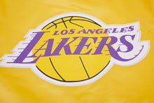 Load image into Gallery viewer, Pro Standard LA Lakers Big Logo Satin Jacket - Gold