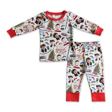 Load image into Gallery viewer, Merry Christmas little fella kids boy pajamas