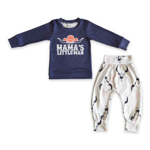 Load image into Gallery viewer, Mama's little man bull skull cow boy western clothes