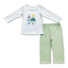 Load image into Gallery viewer, Christmas tree stripe top pants ballet kids boy outfits