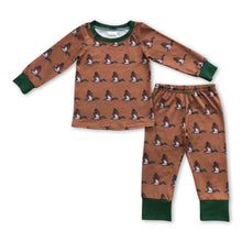 Load image into Gallery viewer, Duck long sleeves baby kids hunting pajamas