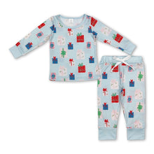 Load image into Gallery viewer, Long sleeves Christmas gift children pajamas