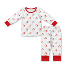 Load image into Gallery viewer, Red long sleeves santa children Christmas pajamas