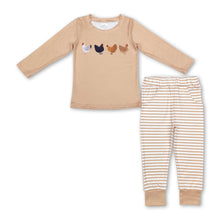 Load image into Gallery viewer, Chicken top stripe pocket pants kids boys clothing