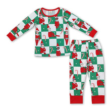 Load image into Gallery viewer, Christmas hat candy cane kids boys pajamas
