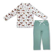 Load image into Gallery viewer, Duck zip hoodie pocket pants hunting boy clothing