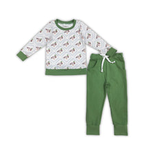 Load image into Gallery viewer, Long sleeves duck top pants kids boys clothing set
