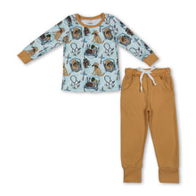 Load image into Gallery viewer, Long sleeves dog duck top pants hunting kids boys clothes