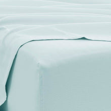 Load image into Gallery viewer, Queen Size Aqua 6 Piece Wrinkle Resistant Microfiber Polyester Sheet Set