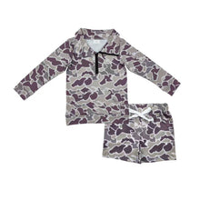 Load image into Gallery viewer, CAMO pullover kids boys zip set