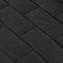 Load image into Gallery viewer, Twin/Twin XL Black Modern Brick Stitch Microfiber Reversible 2 Piece Quilt Set