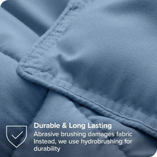 Load image into Gallery viewer, Full/Double Size All Season Super Soft Down Alternative Comforter Set Blue