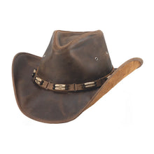 Load image into Gallery viewer, Bullhide Bozeman - Leather Cowboy Hat