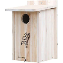 Load image into Gallery viewer, Sturdy Wood Bird House for Owls and Kestrels