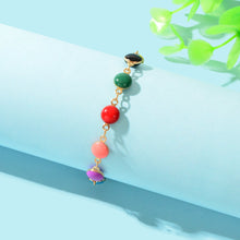 Load image into Gallery viewer, Y2k Style Sweet Candy Color Round Beaded Bracelets Daily Adjustable Jewelry