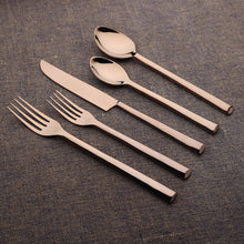 Load image into Gallery viewer, Diana PVD Flatware, 5 Pc. Place Setting