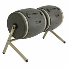 Load image into Gallery viewer, 100-Gallon Compost Bin Tumbler Double Rotating Composter