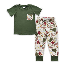 Load image into Gallery viewer, Pocket top magic pants kids boy clothes