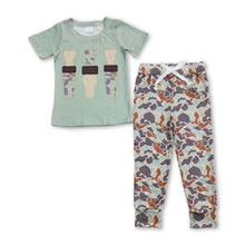 Load image into Gallery viewer, Duck call top camo pockets pants boys clothes