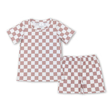 Load image into Gallery viewer, Short sleeves khaki top shorts baby kids summer clothes