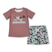 Load image into Gallery viewer, Short sleeves dog top short kids boy clothing