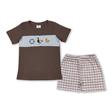 Load image into Gallery viewer, Short sleeves duck top shorts kids boys outfits