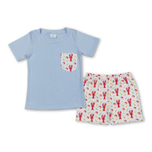 Load image into Gallery viewer, Pocket top crawfish corn shorts boys clothing