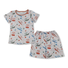 Load image into Gallery viewer, Short sleeves boat top shorts kids boys summer outfits