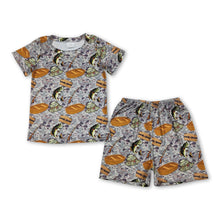 Load image into Gallery viewer, Short sleeves fishing top shorts kids boys summer outfits