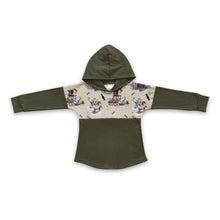 Load image into Gallery viewer, Dog duck olive long sleeves boy hunting hoodie