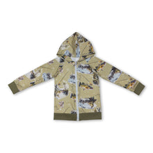 Load image into Gallery viewer, Just a boy who loves to fish baby kids hooded jacket