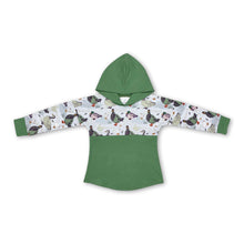 Load image into Gallery viewer, Duck green long sleeves kids hunting hoodie