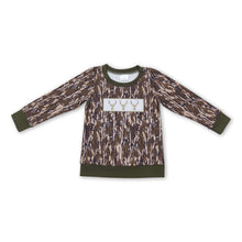 Load image into Gallery viewer, Deer camo long sleeves kids boy hunting shirt