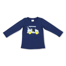 Load image into Gallery viewer, Navy golf kids boy shirt