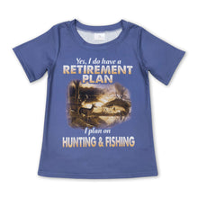 Load image into Gallery viewer, Hunting fishing short sleeves boy shirt