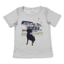 Load image into Gallery viewer, Short sleeves dog duck kids boy hunting shirt