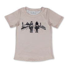 Load image into Gallery viewer, Short sleeves cactus rodeo kids boys shirt