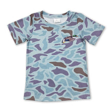 Load image into Gallery viewer, Short sleeves camo duck kids boys T-shirt