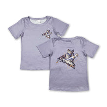 Load image into Gallery viewer, Grey short sleeves duck camo boys T-shirt