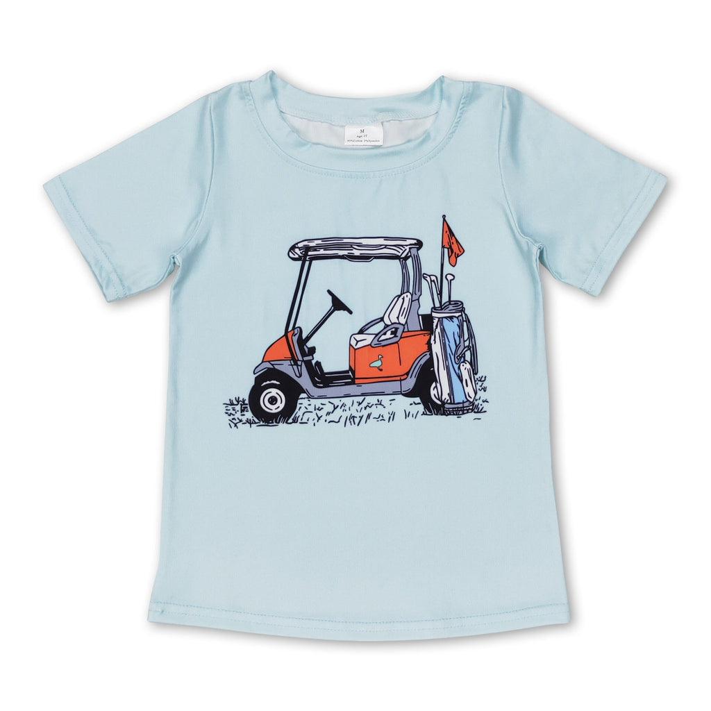 Short sleeves golf kids boys summer shirt