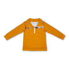Load image into Gallery viewer, Long sleeves pumpkin constructions kids boys fall pullover