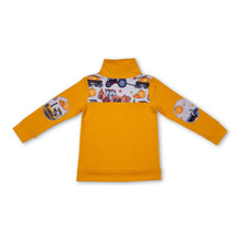Load image into Gallery viewer, Long sleeves pumpkin constructions kids boys fall pullover