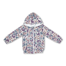 Load image into Gallery viewer, Green camo baby boys zipper hoodie jacket