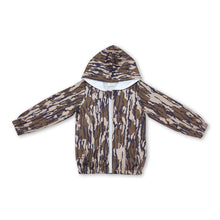 Load image into Gallery viewer, Camo baby boys zipper hoodie jacket