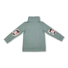 Load image into Gallery viewer, Long sleeves duck dog camo kids boys zipper pullover