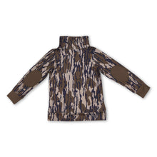 Load image into Gallery viewer, Long sleeves camo kids boys zipper pullover
