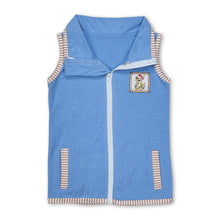 Load image into Gallery viewer, Sleeveless Christmas hat dog baby boy zip vest