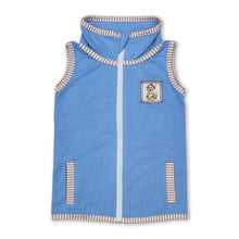 Load image into Gallery viewer, Sleeveless Christmas hat dog baby boy zip vest