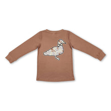 Load image into Gallery viewer, Brown long sleeves camo duck kids boys hunting shirt